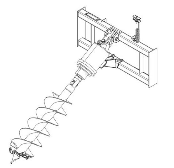 Схема запчастей Case SR175 - (95.004.AAR) - AUGER DRIVE, SR175 (95) - CE ATTACHMENTS