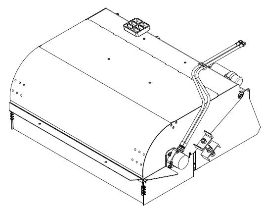 Схема запчастей Case TR320 - (95.016.CAA) - HOPPER BROOM, TR320 (95) - CE ATTACHMENTS