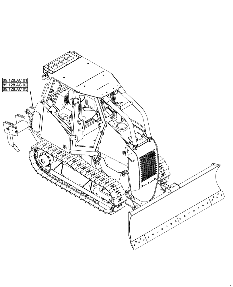 Схема запчастей Case 1650M XLT - (00.000.89[01]) - PICTORIAL INDEX - TOOLS (00) - GENERAL & PICTORIAL INDEX