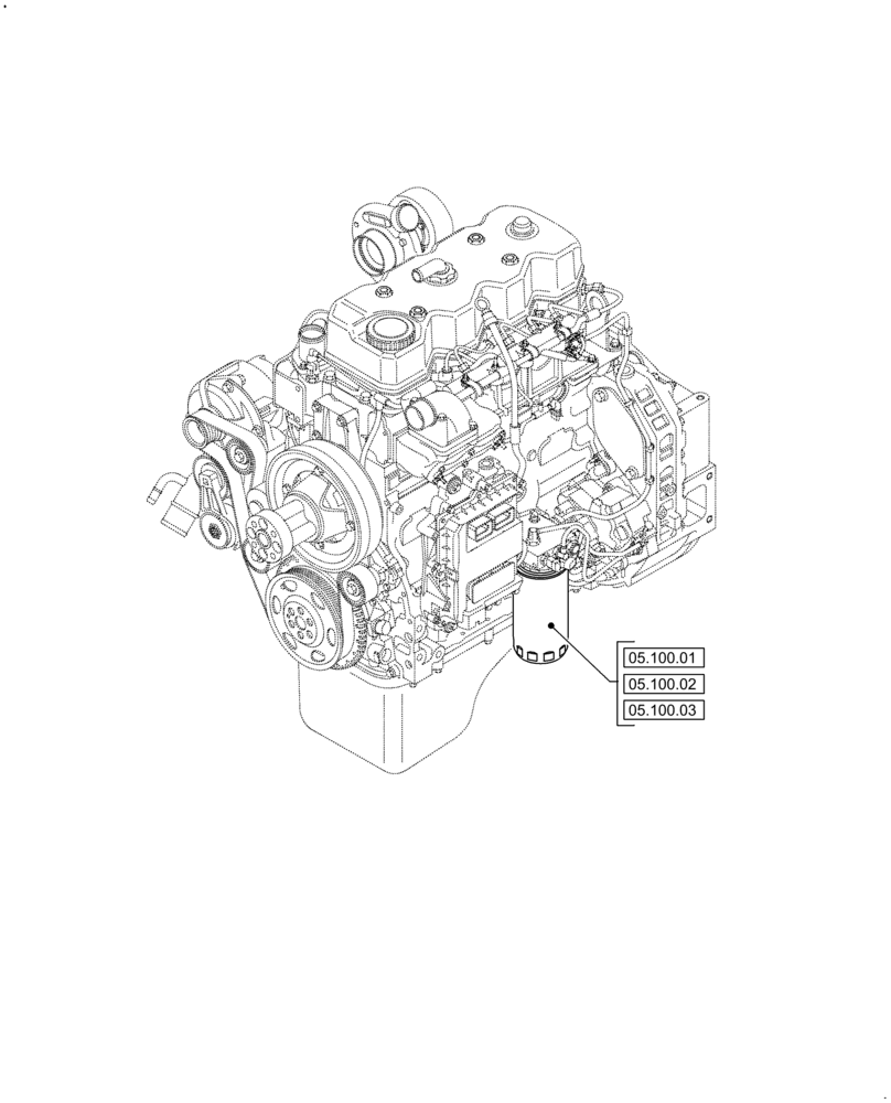 Схема запчастей Case F4HFE413E A002 - (00.000.05) - PICTORIAL INDEX - MACHINE COMPLETION AND EQUIPMENT (00) - GENERAL & PICTORIAL INDEX