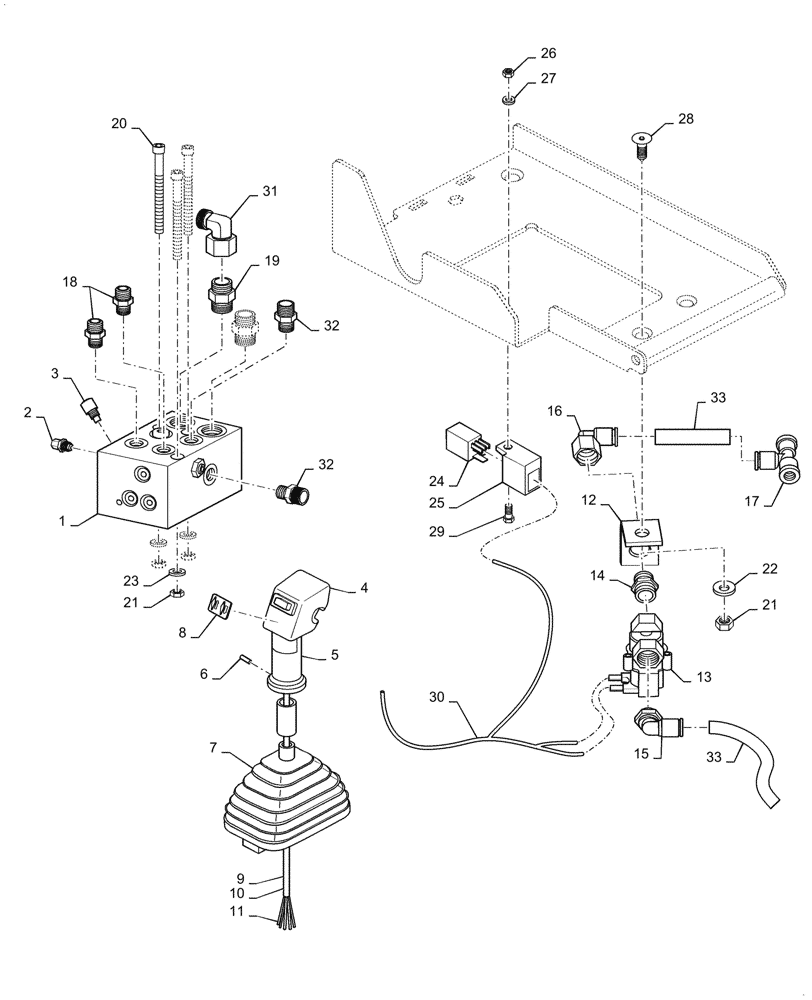 Схема запчастей Case DV45 - (35.355.AC) - EDGE, CONTROLLER (35) - HYDRAULIC SYSTEMS