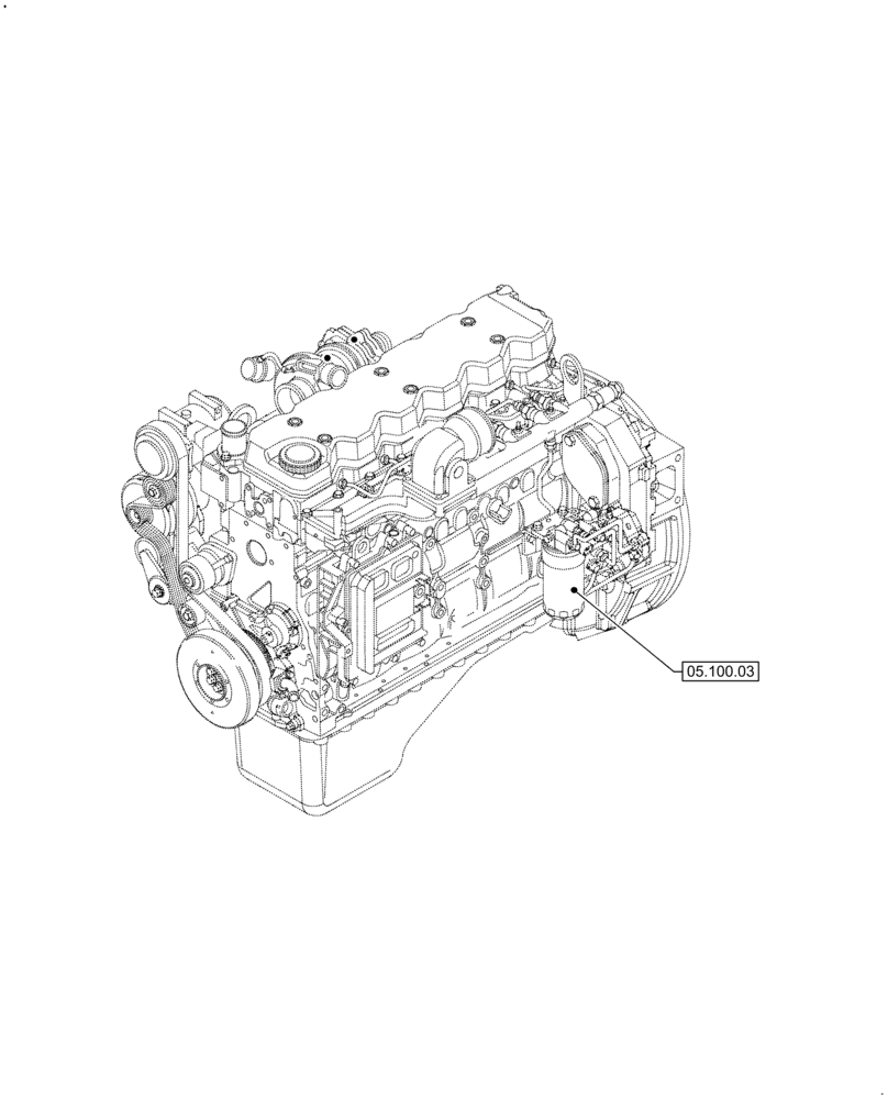 Схема запчастей Case F4DFE613H B003 - (00.000.05) - PICTORIAL INDEX - MACHINE COMPLATION AND EQUIPMENT (00) - GENERAL & PICTORIAL INDEX