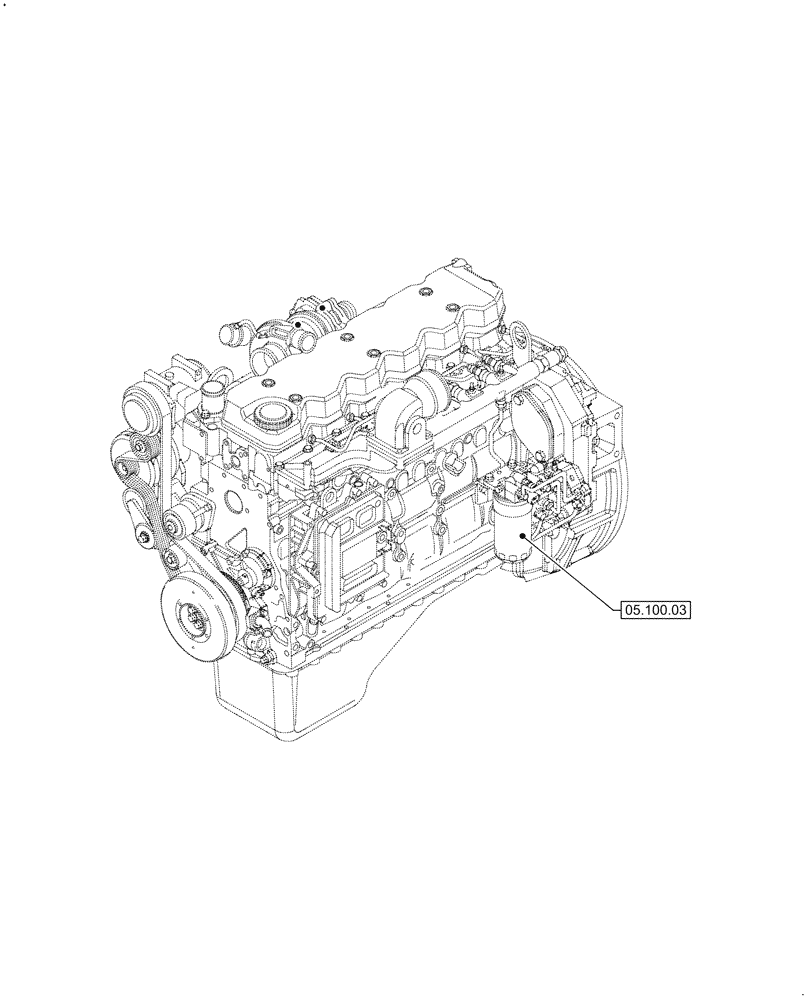 Схема запчастей Case F4DFE613J B006 - (05.000.00) - SECTION INDEX - MACHINE COMPLETION AND EQUIPMENT (05) - SERVICE & MAINTENANCE