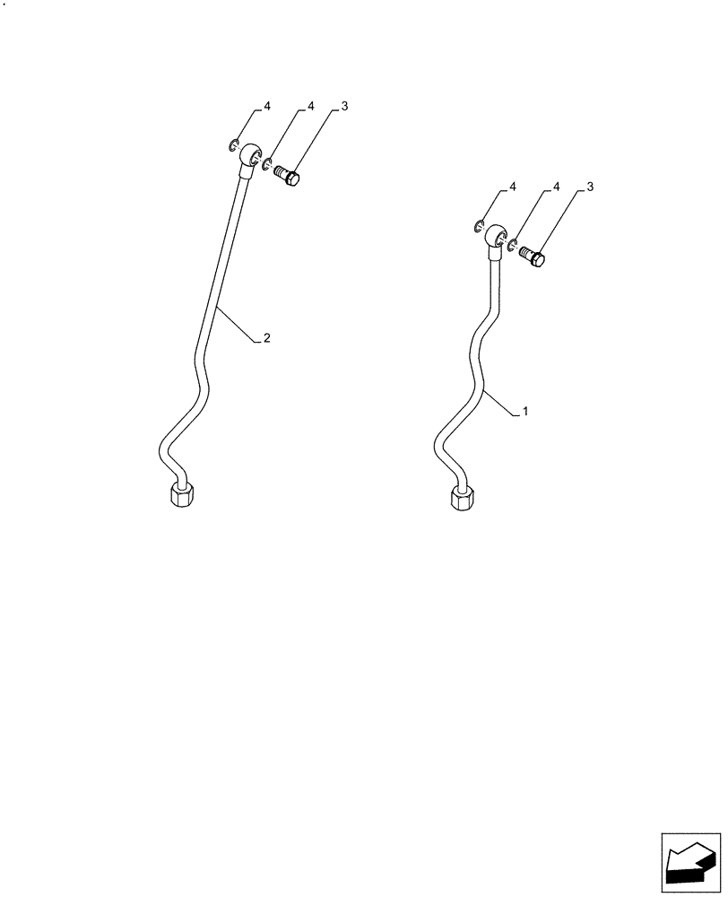 Схема запчастей Case F4HFE613B B006 - (10.254.AZ[02]) - ENGINE EXHAUST BRAKE, PIPE, WATER SUPPLY (10) - ENGINE