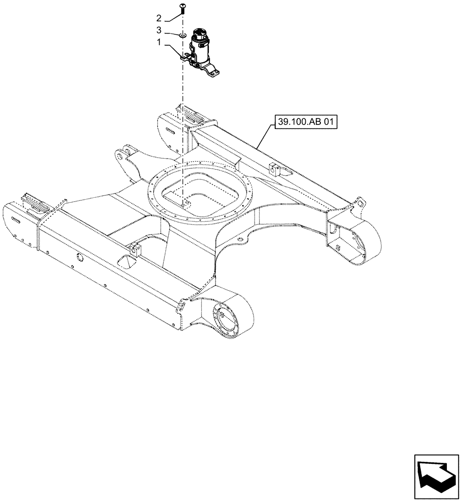 Схема запчастей Case CX55B - (35.354.AA[01]) - JOINT, SWIVEL CONNECTION, MOUNTING (35) - HYDRAULIC SYSTEMS