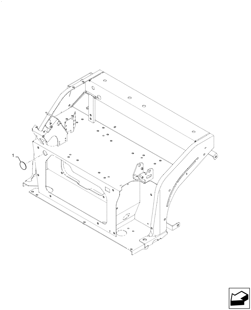 Схема запчастей Case CX36B - (90.108.AF[04]) - DECAL - 12V SOCKET LESS (90) - PLATFORM, CAB, BODYWORK AND DECALS