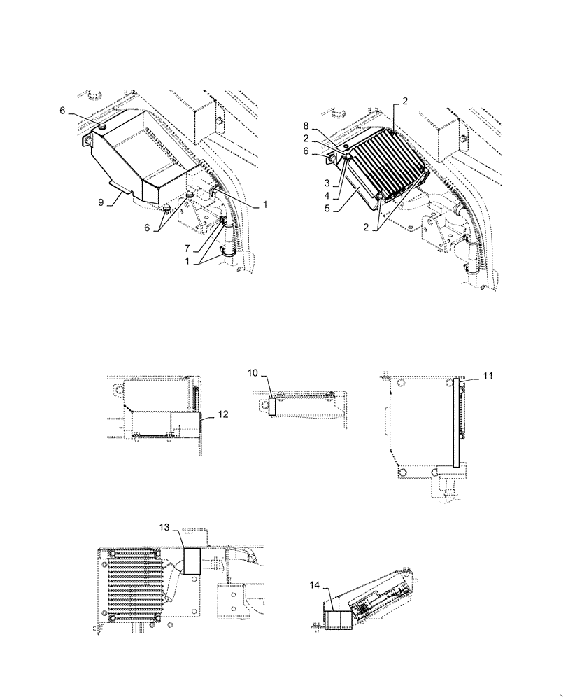 Схема запчастей Case CX55B - (55.785.AS[04]) - HARNESS, ASSY, CAB, MONITOR - LIQUID CRYSTAL (55) - ELECTRICAL SYSTEMS