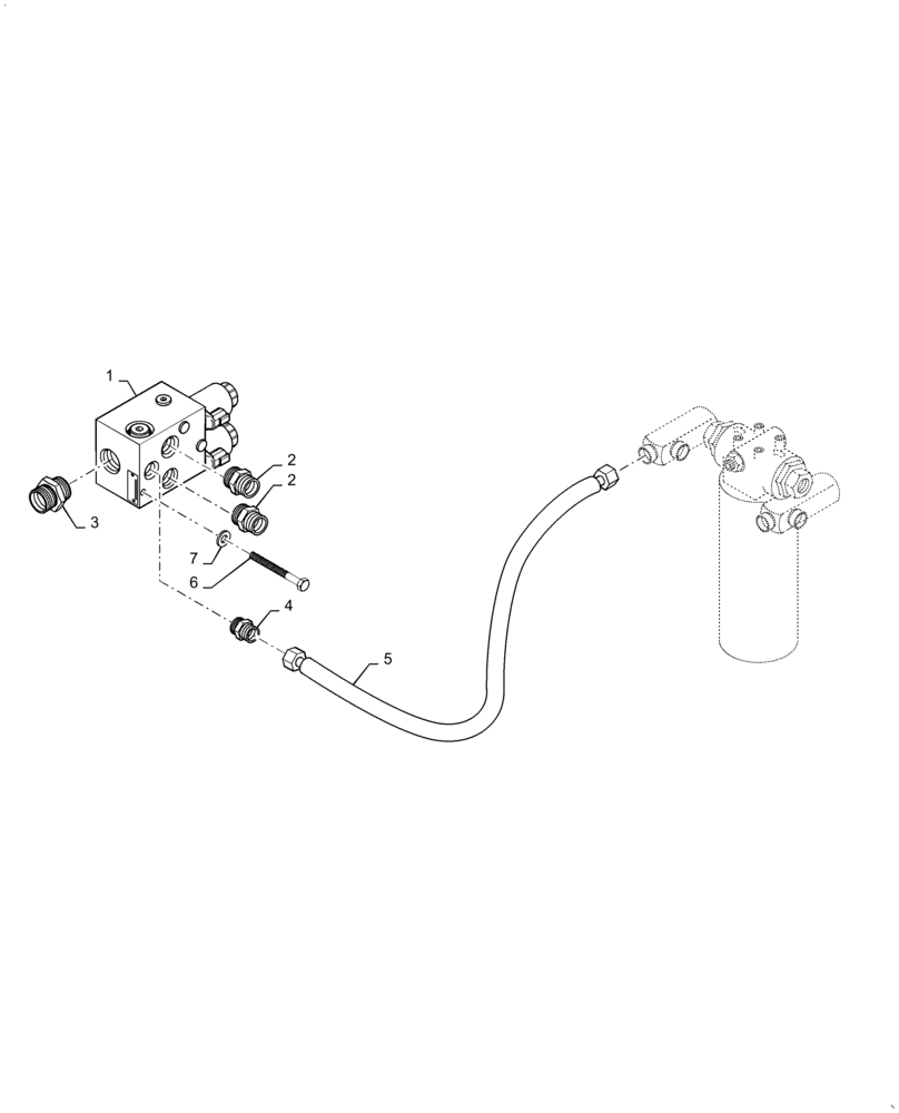 Схема запчастей Case DV210C - (27.106.AP) - DRUM DIFFERENTIAL LOCK BSN SER#NFNTL2014 (27) - REAR AXLE SYSTEM