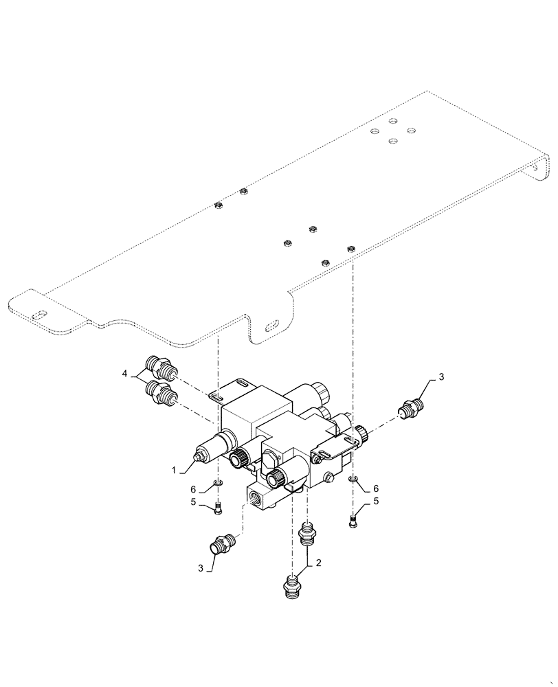 Схема запчастей Case DV210C - (41.216.AT[02]) - CRAB STEERING WITH EDGE CUTTER HYDRAULICS (41) - STEERING