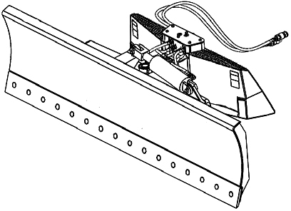 Схема запчастей Case 420CT - (95.032.AAJ) - DOZER BLADES, 420CT (95) - CE ATTACHMENTS