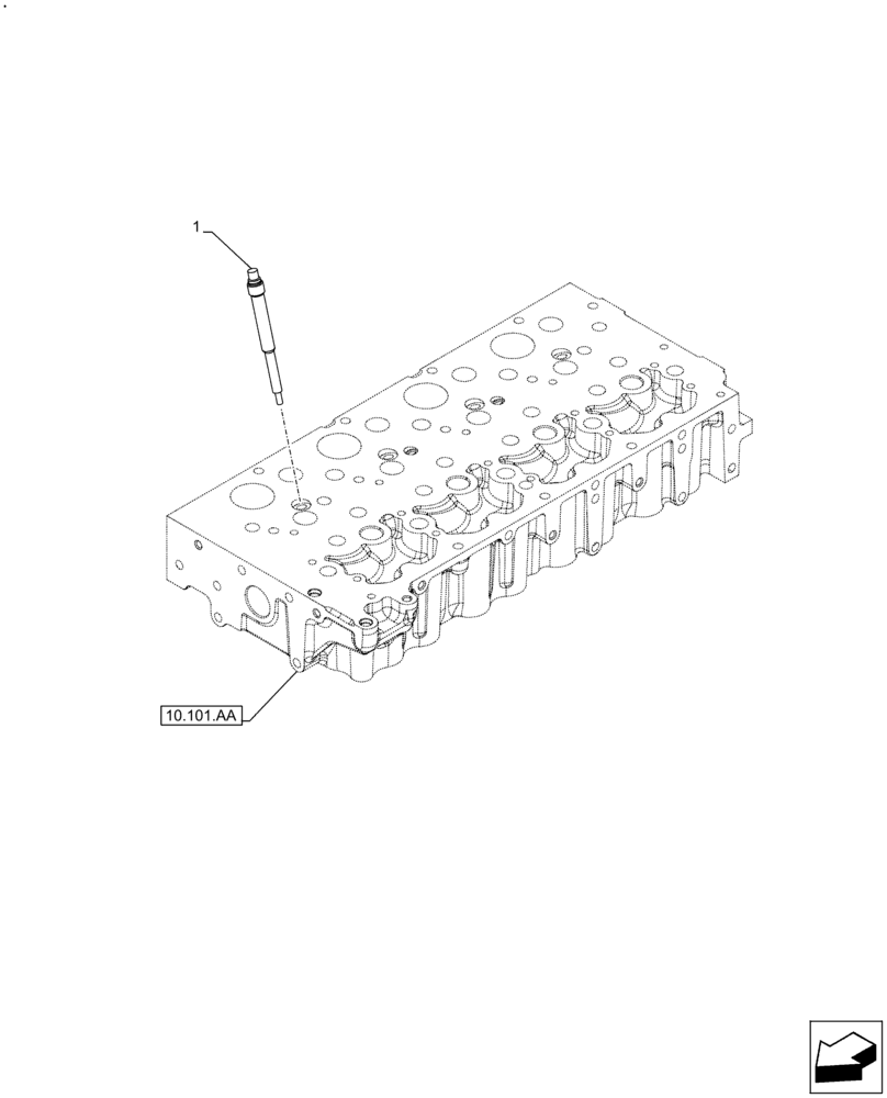 Схема запчастей Case F5HFL463A F006 - (55.202.AD) - GLOW PLUG (55) - ELECTRICAL SYSTEMS