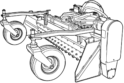 Схема запчастей Case 450CT - (95.042.AAM) - HARLEY POWER BOX RAKE, 450CT (95) - CE ATTACHMENTS