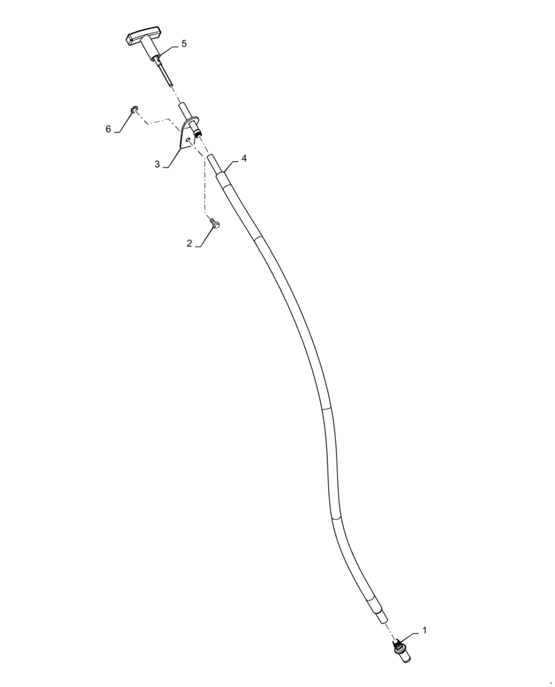 Схема запчастей Case SR220 - (10.304.AS) - ENGINE OIL DIPSTICK (10) - ENGINE