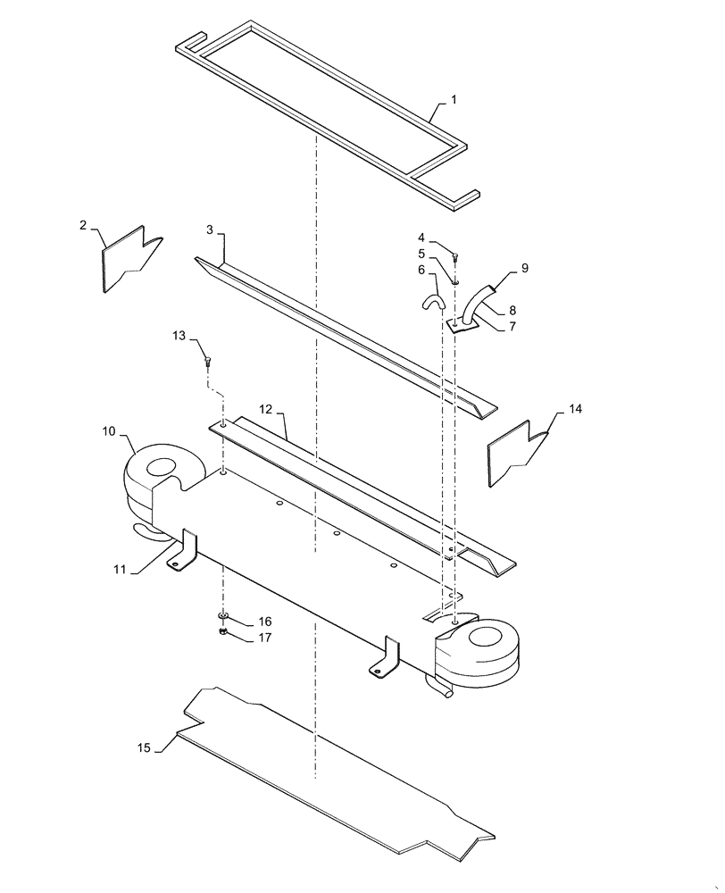 Схема запчастей Case DV210D - (50.200.CG) - AIR CONDITIONER ASSEMBLY (50) - CAB CLIMATE CONTROL