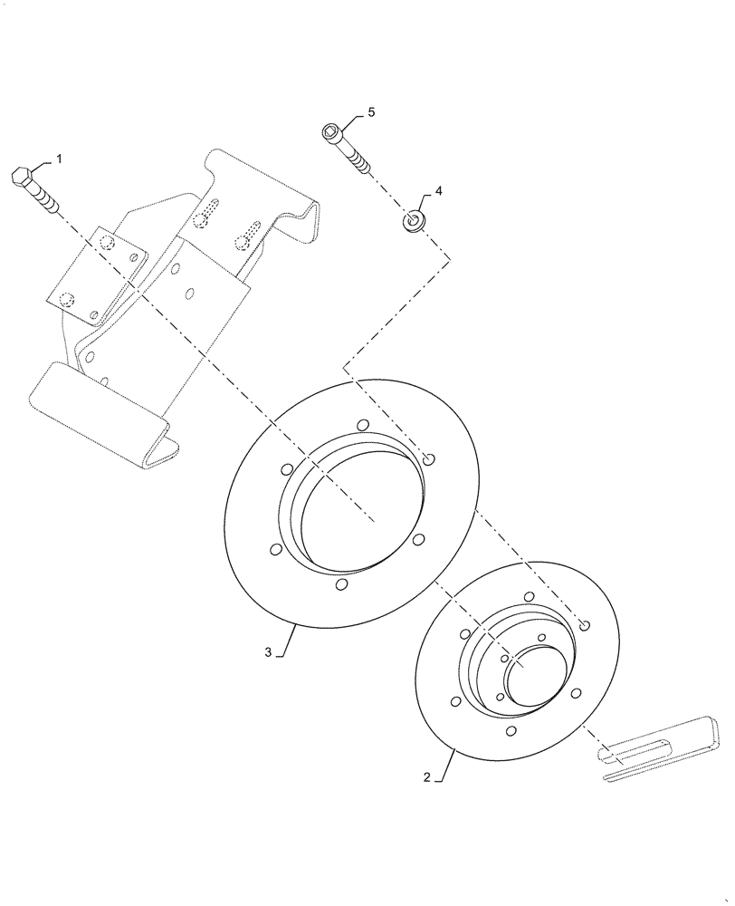 Схема запчастей Case DV210C - (39.500.AP[07]) - 45 DEGREE ROLLER INSTALLATION AND ASSEMBLY (39) - FRAMES AND BALLASTING