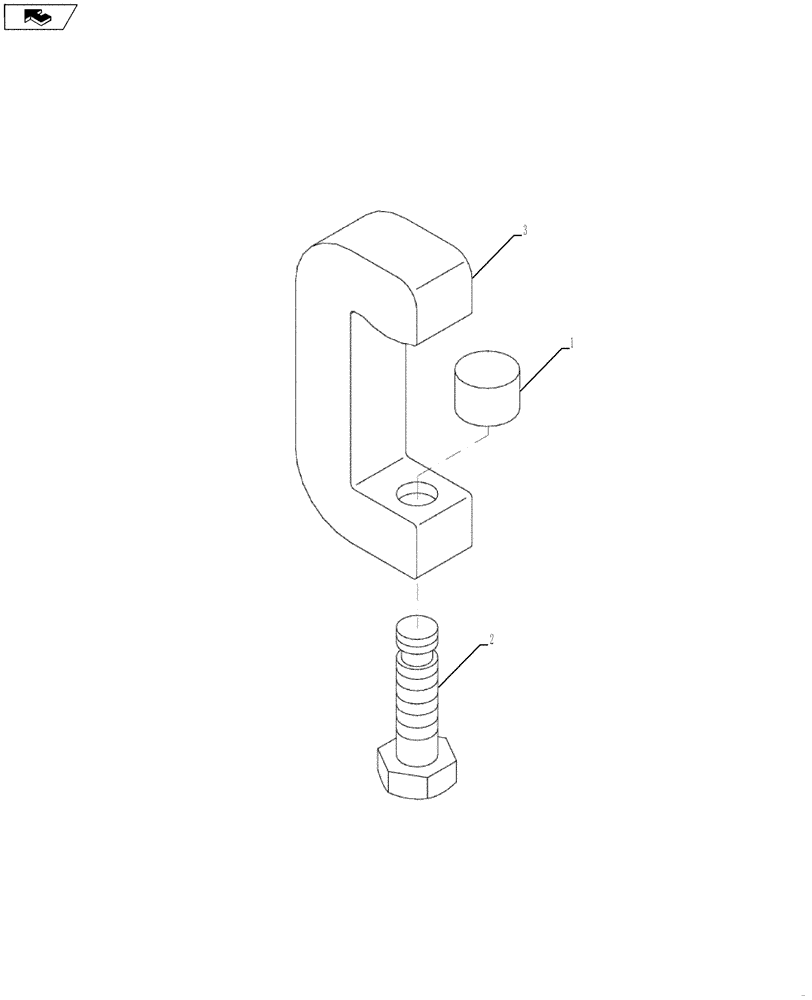 Схема запчастей Case SV216 - (75.200.08) - CLAMPS, FIXING (GROUP 560-5) (84420584) - NARROW VERSION (75) - SOIL PREPARATION