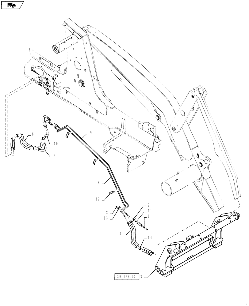 Схема запчастей Case 580SN WT - (35.701.16) - HYDRAULICS - COUPLER, LOADER TOOL QUICK (35) - HYDRAULIC SYSTEMS