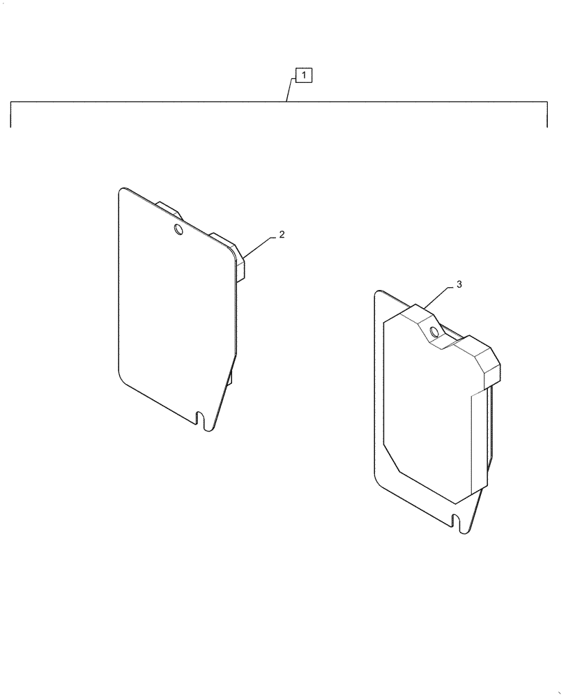 Схема запчастей Case CX31B - (90.151.AN[07]) - COVER ASSY, STAND (90) - PLATFORM, CAB, BODYWORK AND DECALS