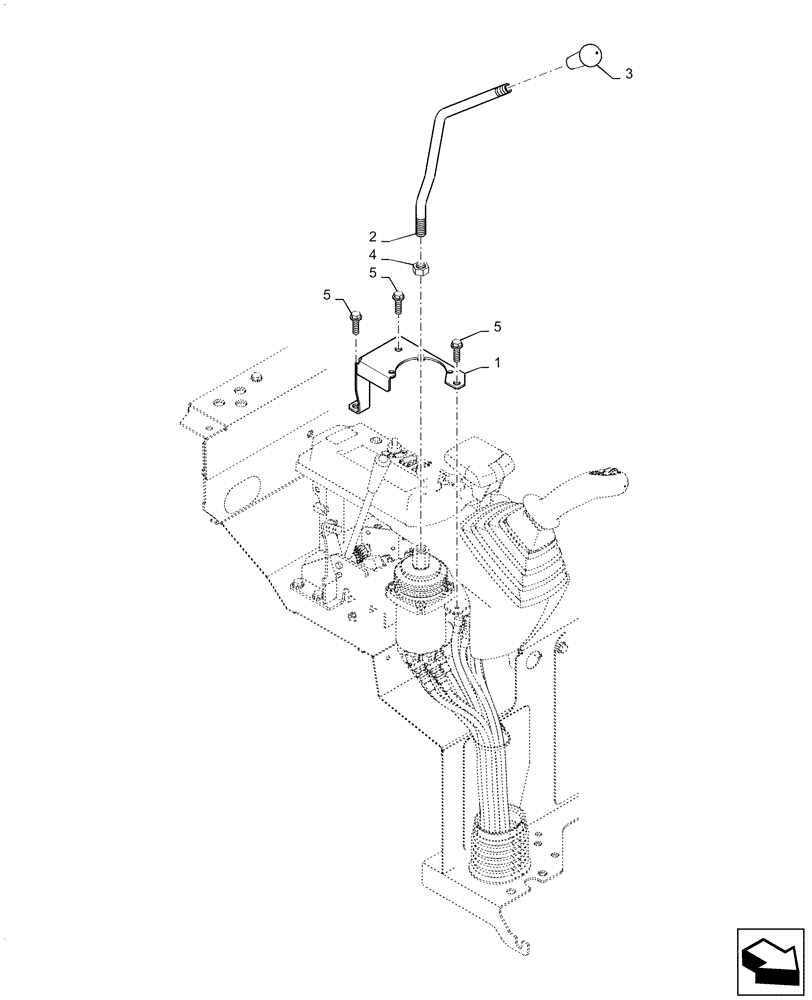 Схема запчастей Case CX31B - (35.359.AB[19]) - CONTROL, ASSY, DOZER, ANGLE, DOZER (35) - HYDRAULIC SYSTEMS