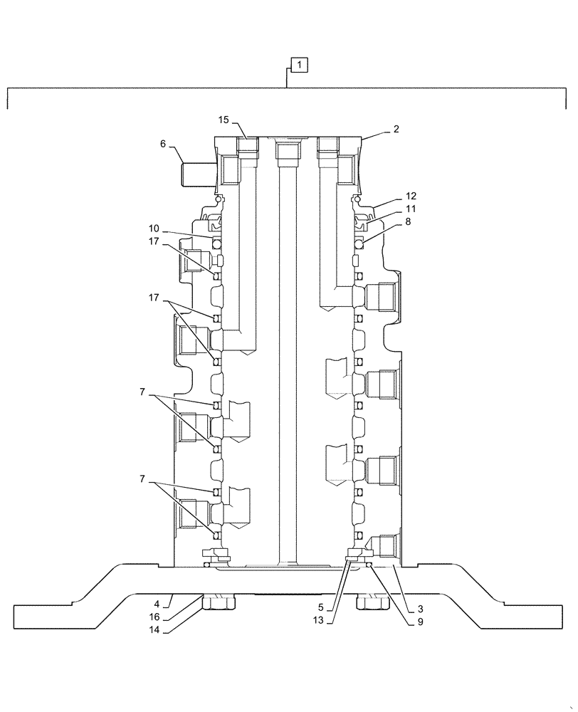 Схема запчастей Case CX31B - (35.354.AA[02]) - JOINT, SWIVEL (35) - HYDRAULIC SYSTEMS