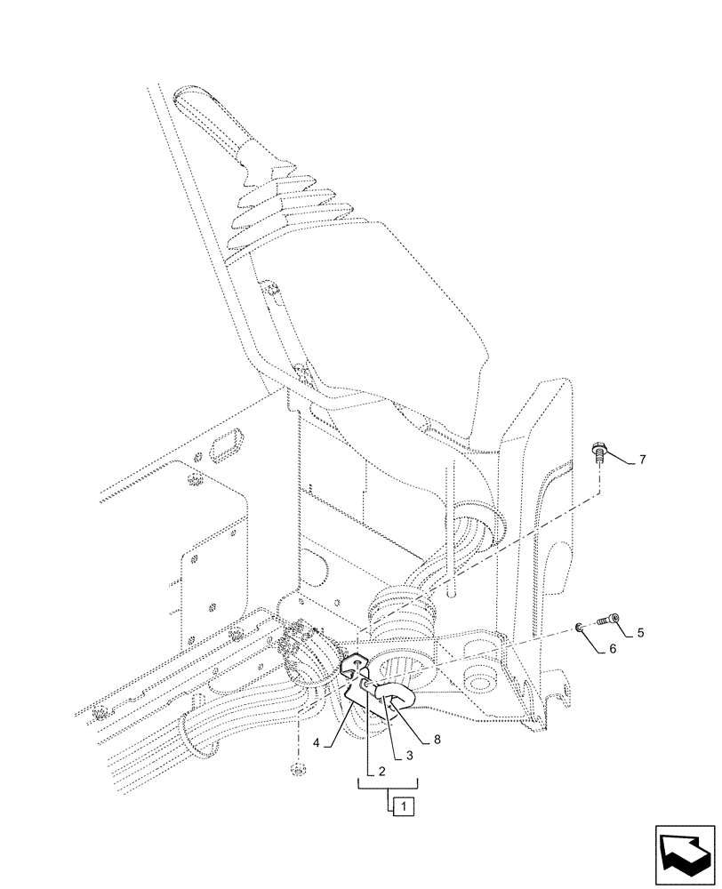 Схема запчастей Case CX31B - (35.204.BJ[05]) - CLAMP, ASSY (35) - HYDRAULIC SYSTEMS