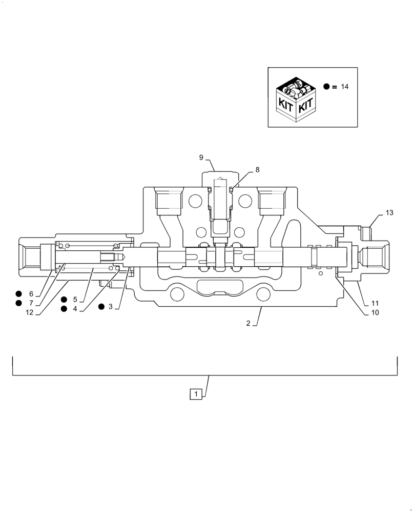 Схема запчастей Case CX36B - (35.359.AB[29]) - VALVE SECTION, ANGLE, DOZER (35) - HYDRAULIC SYSTEMS