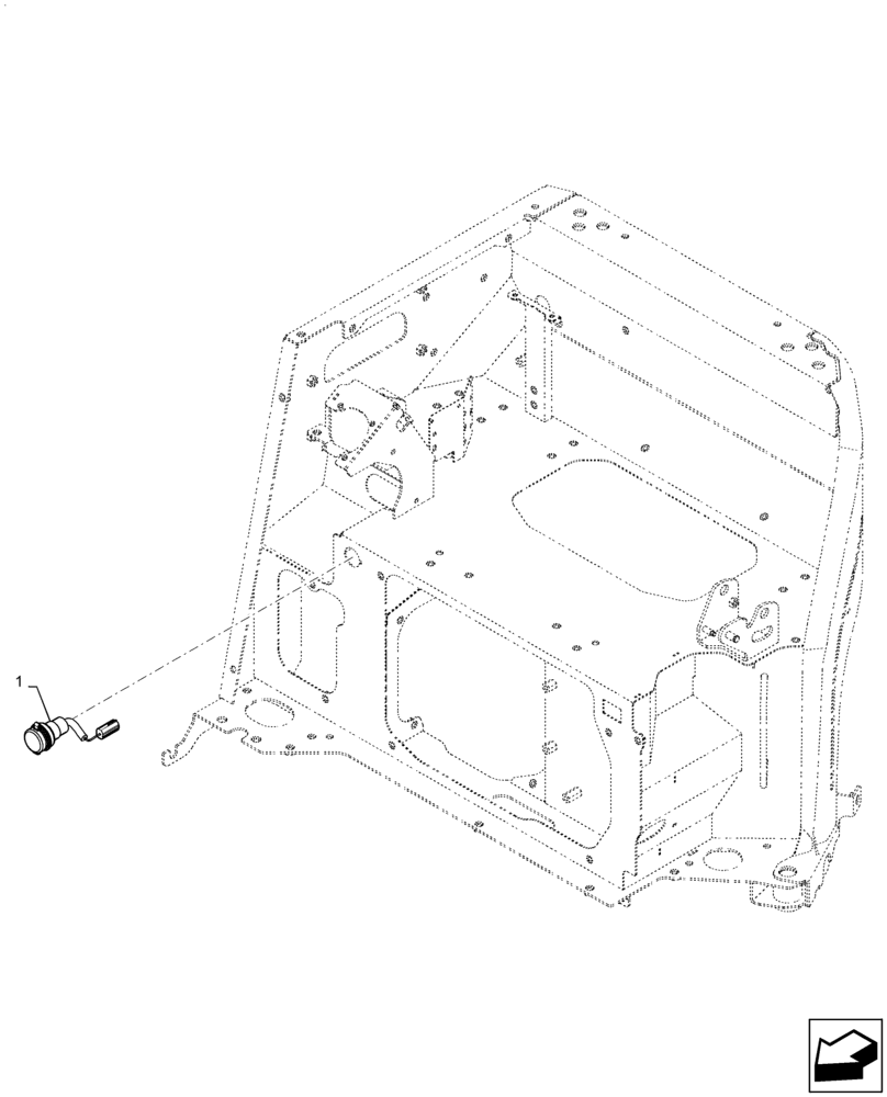 Схема запчастей Case CX36B - (55.510.BM) - SOCKET, ASSY - 12V SOCKET (55) - ELECTRICAL SYSTEMS