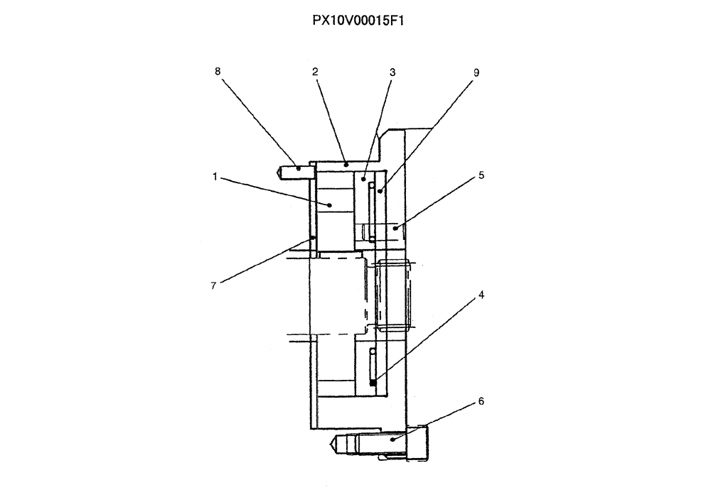 Схема запчастей Case CX31B - (07-028) - PUMP ASSY (35) - HYDRAULIC SYSTEMS