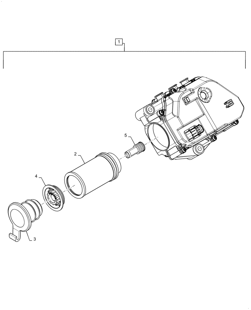 Схема запчастей Case SV340 - (55.988.010) - DIESEL EXHAUST FLUID MODULE (55) - ELECTRICAL SYSTEMS