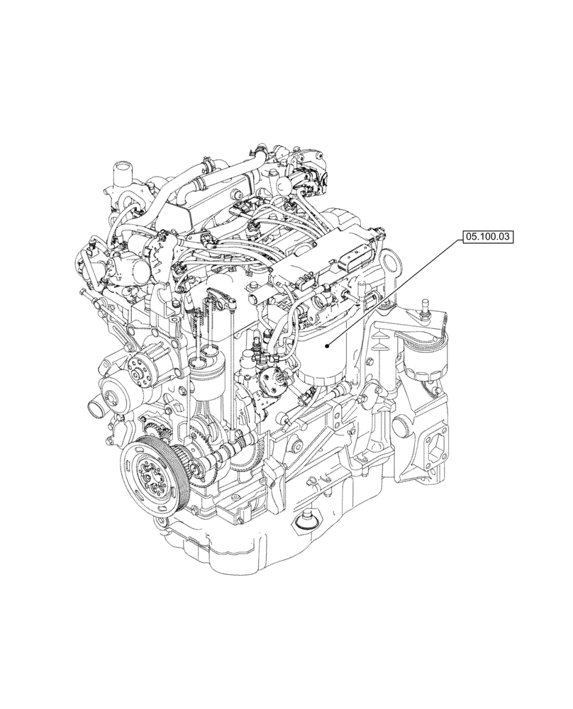 Схема запчастей Case F5BFL413A B007 - (05.000.00) - SECTION INDEX - MACHINE COMPLETION & EQUIPMENT (05) - SERVICE & MAINTENANCE