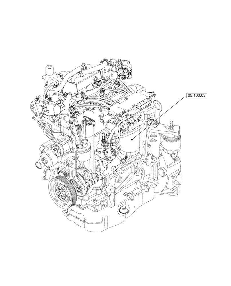 Схема запчастей Case F5BFL413A C001 - (05.000.00) - SECTION INDEX - MACHINE COMPLETION & EQUIPMENT (05) - SERVICE & MAINTENANCE