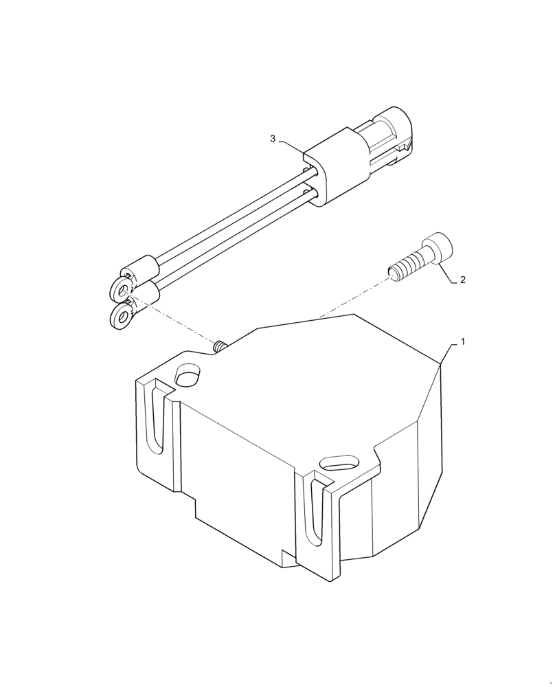 Схема запчастей Case 586H - (55.408.BE[01]) - BACKUP ALARM (55) - ELECTRICAL SYSTEMS