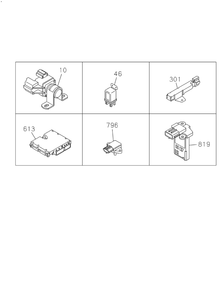 Схема запчастей Case CX210C NLC - (55.201.01[03]) - ELECTRICAL ACCESSORIES - ENGINE (55) - ELECTRICAL SYSTEMS