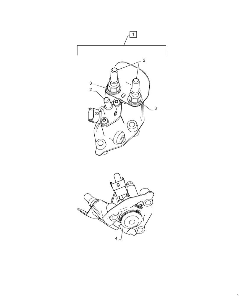 Схема запчастей Case 721F - (10.500.AC[02]) - EMISSIONS INJECTOR (10) - ENGINE