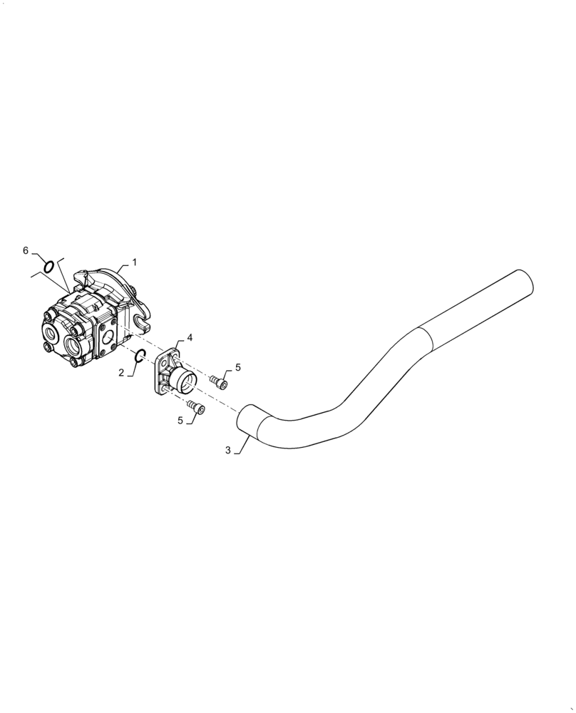 Схема запчастей Case TR310 - (35.220.AA[01]) - HYDRAULIC PUMP, STANDARD 36CC (35) - HYDRAULIC SYSTEMS