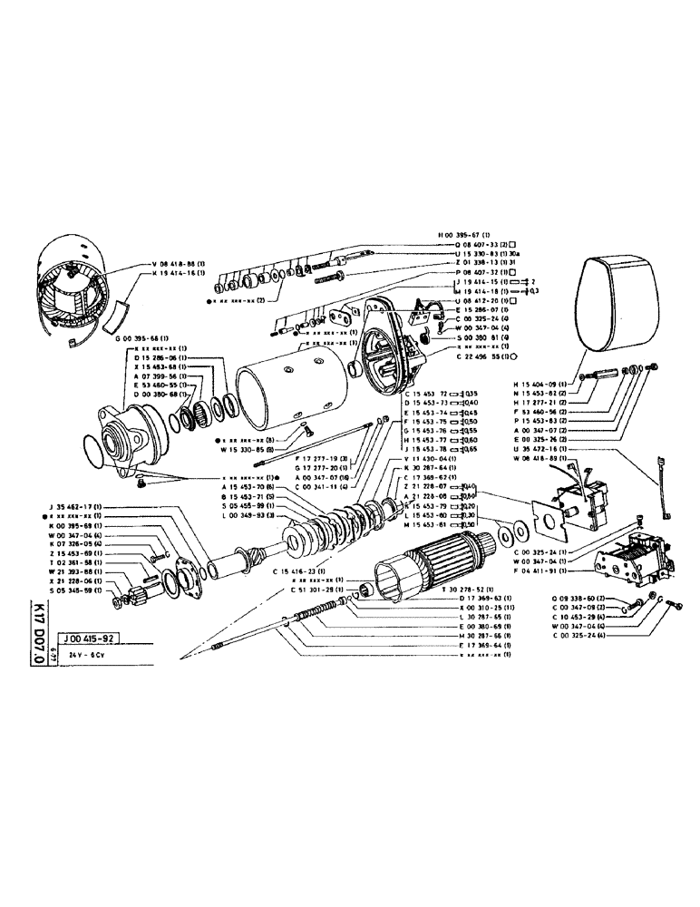 Схема запчастей Case 90CL - (138) - No Description Provided (06) - ELECTRICAL SYSTEMS