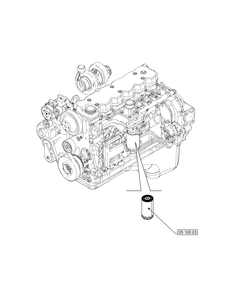 Схема запчастей Case F4HE9684U J104 - (05.000.00) - SECTION INDEX - MACHINE COMPLETION & EQUIPMENT (05) - SERVICE & MAINTENANCE