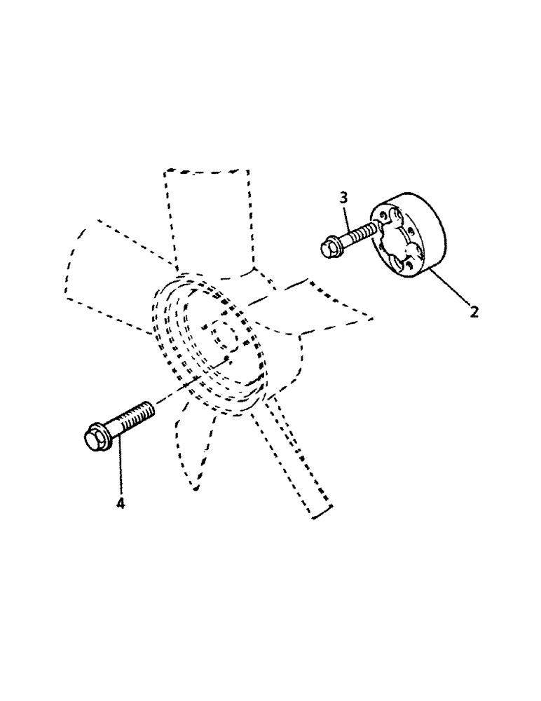 Схема запчастей Case 221B - (2-44) - RADIATOR SPACER, 121B (DAH1215912-) / 221B (DAH2215913-) (02) - ENGINE