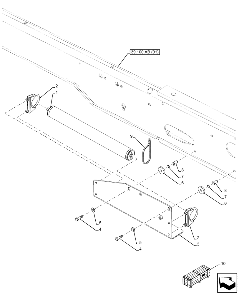 Схема запчастей Case 590SN - (35.701.AA) - VAR - 423090, 423098 - RIDE CONTROL, ACCUMULATOR (35) - HYDRAULIC SYSTEMS