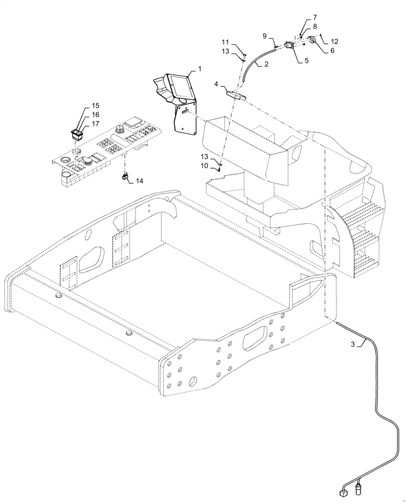 Схема запчастей Case SV212 - (55.952.01[03]) - ACE FORCE ELECTRICAL PARTS (55) - ELECTRICAL SYSTEMS