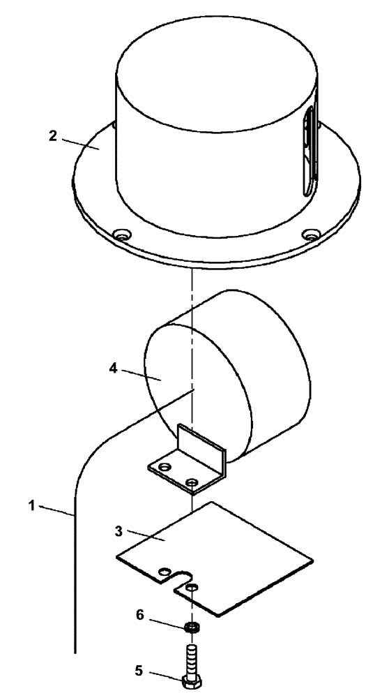 Схема запчастей Case PT240 - (55.408.01) - HORN (GROUP 415-ND110847) (55) - ELECTRICAL SYSTEMS