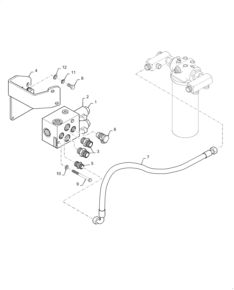 Схема запчастей Case DV210C - (27.106.AP) - DRUM DIFFERENTIAL LOCK ASN SER#NFNTL2013 (27) - REAR AXLE SYSTEM