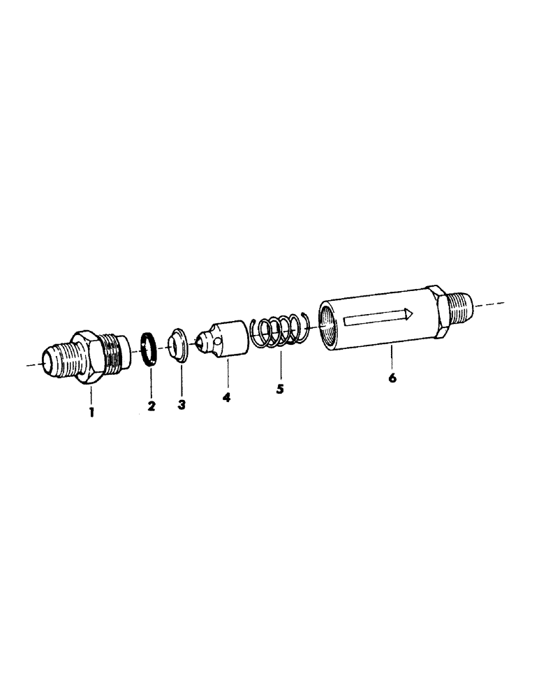 Схема запчастей Case 50 - (122) - CHECK VALVE, (USED IN TRACK DRIVE MOTOR DRAIN CIRCUIT) (35) - HYDRAULIC SYSTEMS