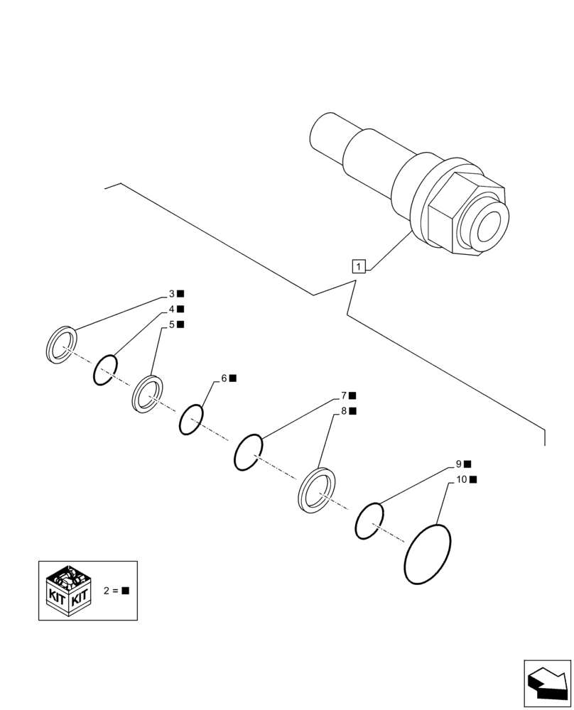 Схема запчастей Case CX160D LC - (35.353.AB[02]) - TRAVEL MOTOR & REDUCTION GEAR, RELIEF VALVE, COMPONENTS (35) - HYDRAULIC SYSTEMS