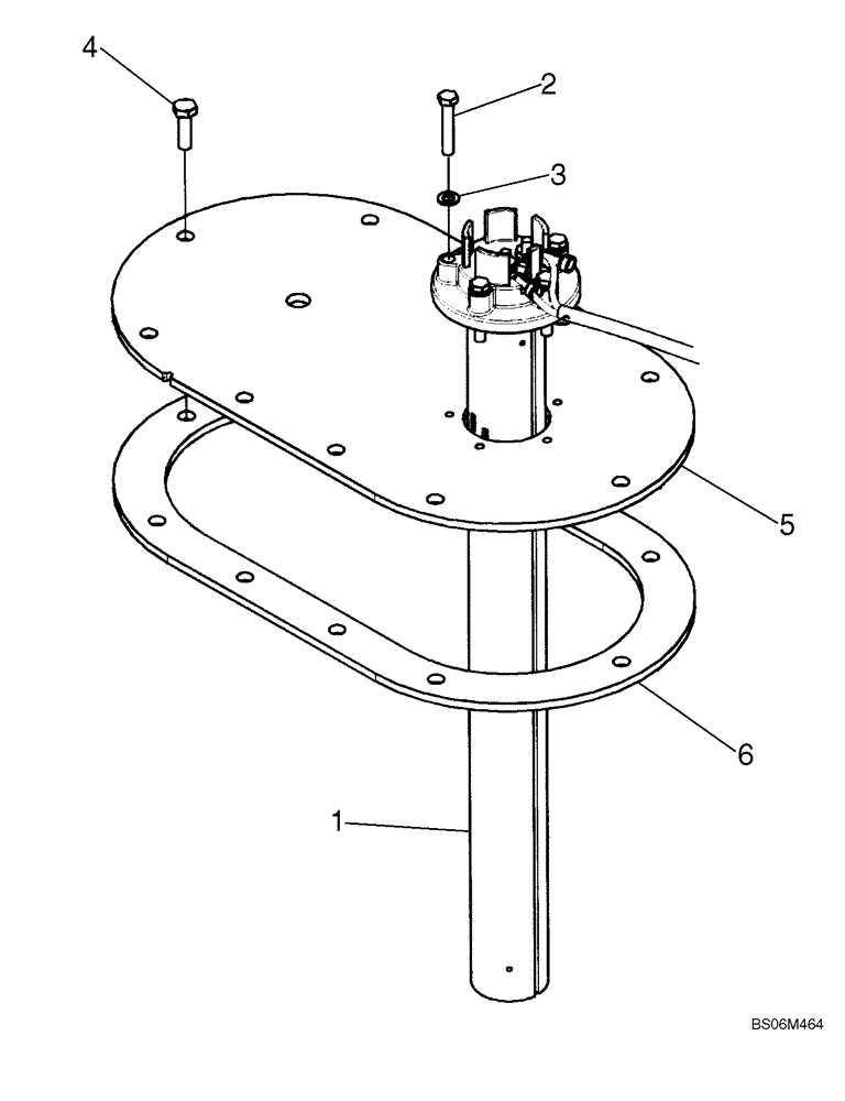 Схема запчастей Case 921E - (03-03A) - FUEL TANK FILLER - SENDER (03) - FUEL SYSTEM