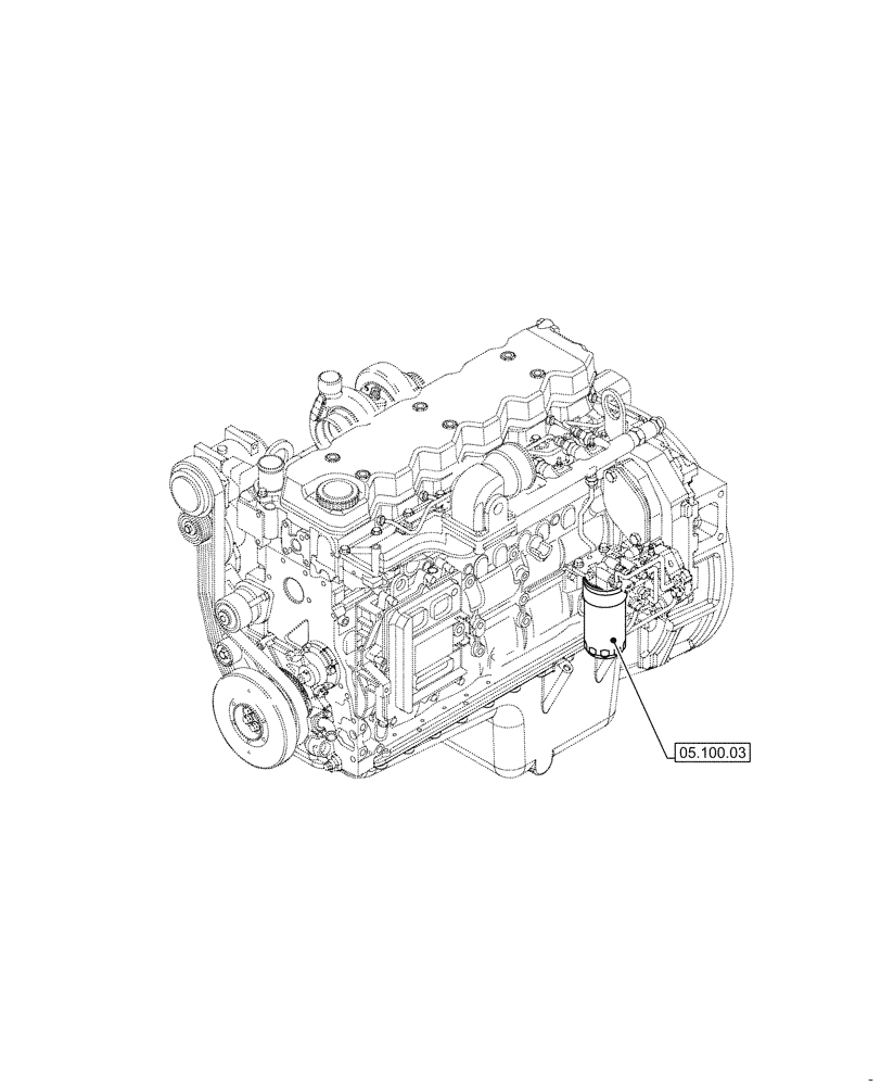 Схема запчастей Case F4HFE613D B006 - (00.000.05) - SECTION INDEX - MACHINE COMPLETION AND EQUIPMENT (00) - GENERAL & PICTORIAL INDEX