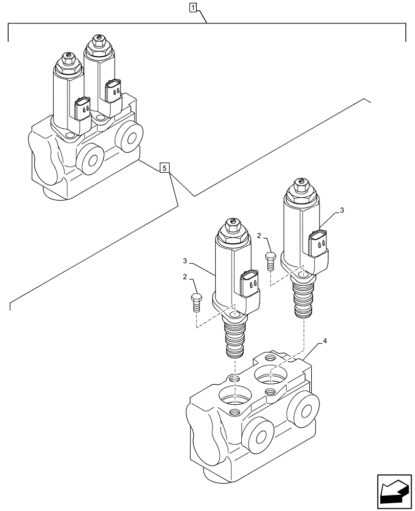 Схема запчастей Case CX130D - (88.100.35[050]) - DIA KIT, HAMMER CIRCUIT, HIGH FLOW, W/ ELECTRICAL PROPORTIONAL CONTROL, SOLENOID VALVE, REDUCER, COMPONENTS (88) - ACCESSORIES