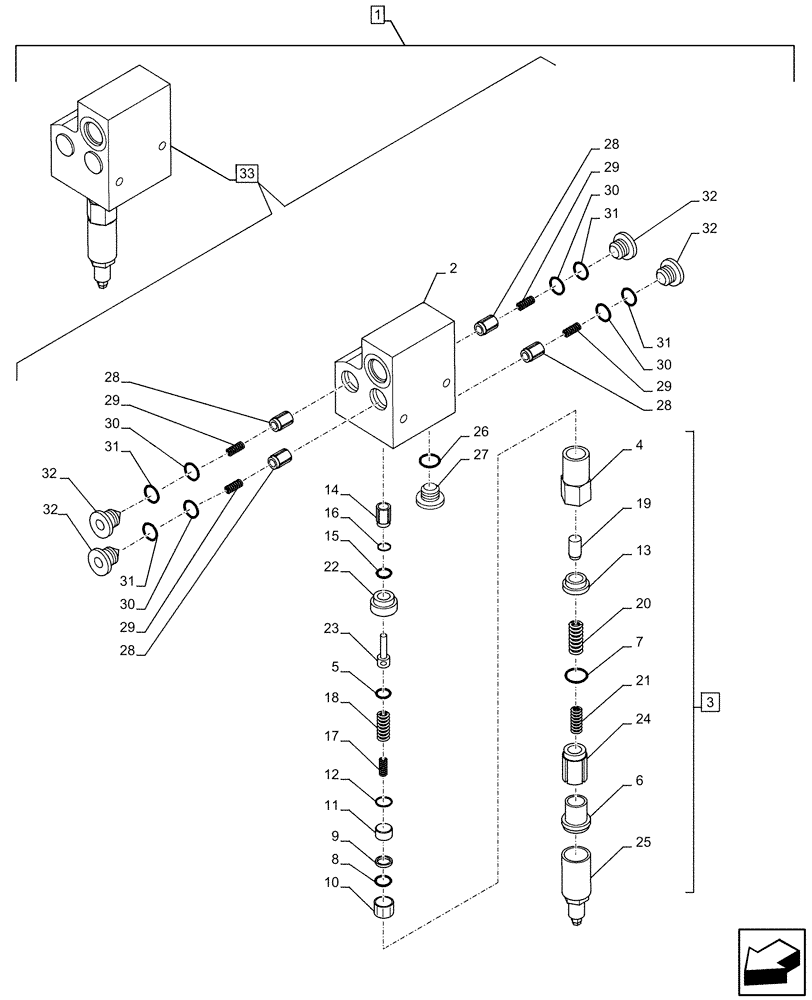 Схема запчастей Case CX350D LC - (88.100.35[181]) - DIA KIT, HAMMER CIRCUIT, HIGH FLOW, SHEARS, W/ ELECTRICAL PROPORTIONAL CONTROL, RELIEF VALVE, COMPONENTS (88) - ACCESSORIES
