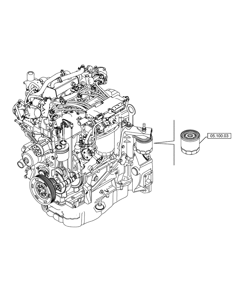 Схема запчастей Case F5HFL463A F001 - (05.000.00) - SECTION INDEX - MACHINE COMPLETION & EQUIPMENT (05) - SERVICE & MAINTENANCE