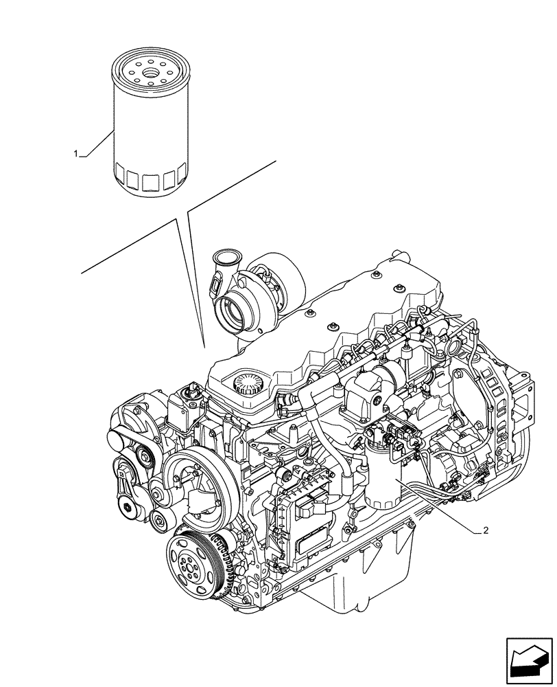 Схема запчастей Case F4HFE6131 B003 - (05.100.03[02]) - CAPACITIES (05) - SERVICE & MAINTENANCE